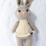 Kuscheltier Gehäkelte Hase