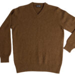 Herren Pullover V-Schnitt aus Yakwolle