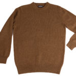 Herren Pullover Rundkragen Doppelt gewebt aus Yakwolle