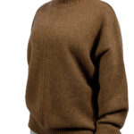 Stehkragen Pullover aus Yakwolle